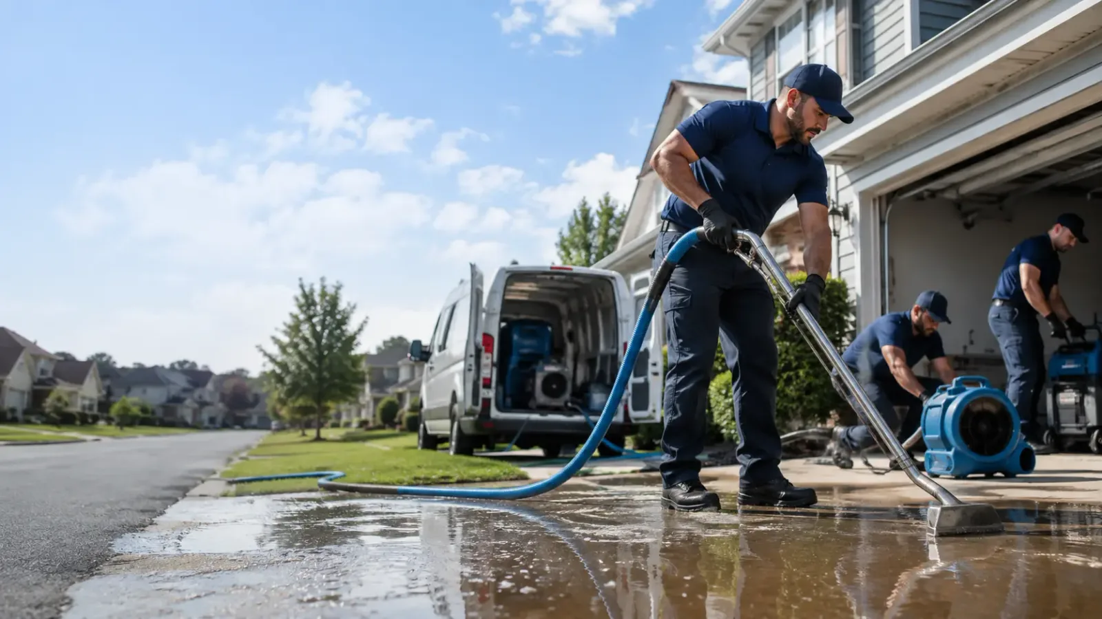 Flood Damage Restoration in Dickinson, TX